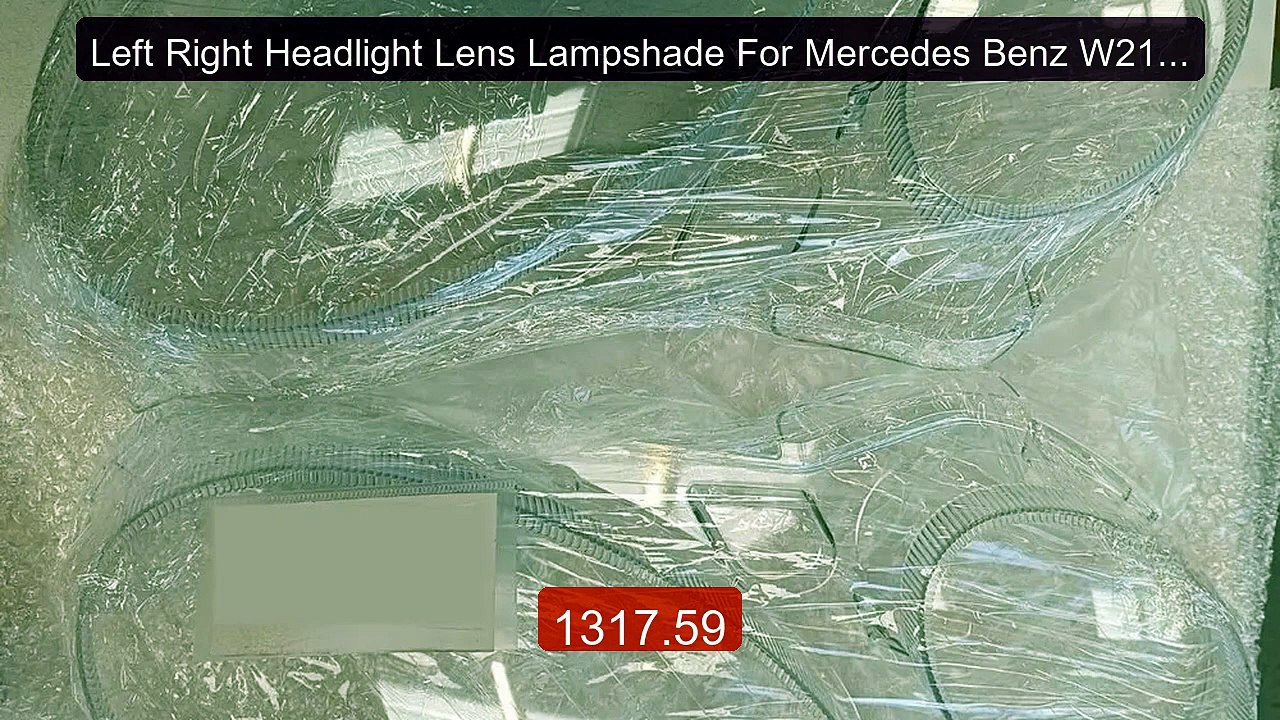 Left Right Headlight Lens Lampshade For Mercedes Benz W211 E Class ... -- Top Rated 2026 | Buy Now!