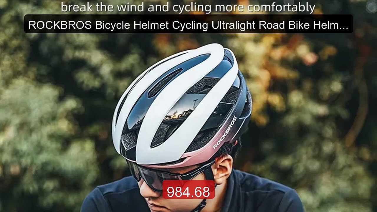 ROCKBROS Bicycle Helmet Cycling Ultralight Road Bike Helmet MT... -- Best Buy 2026 | Great Quality!
