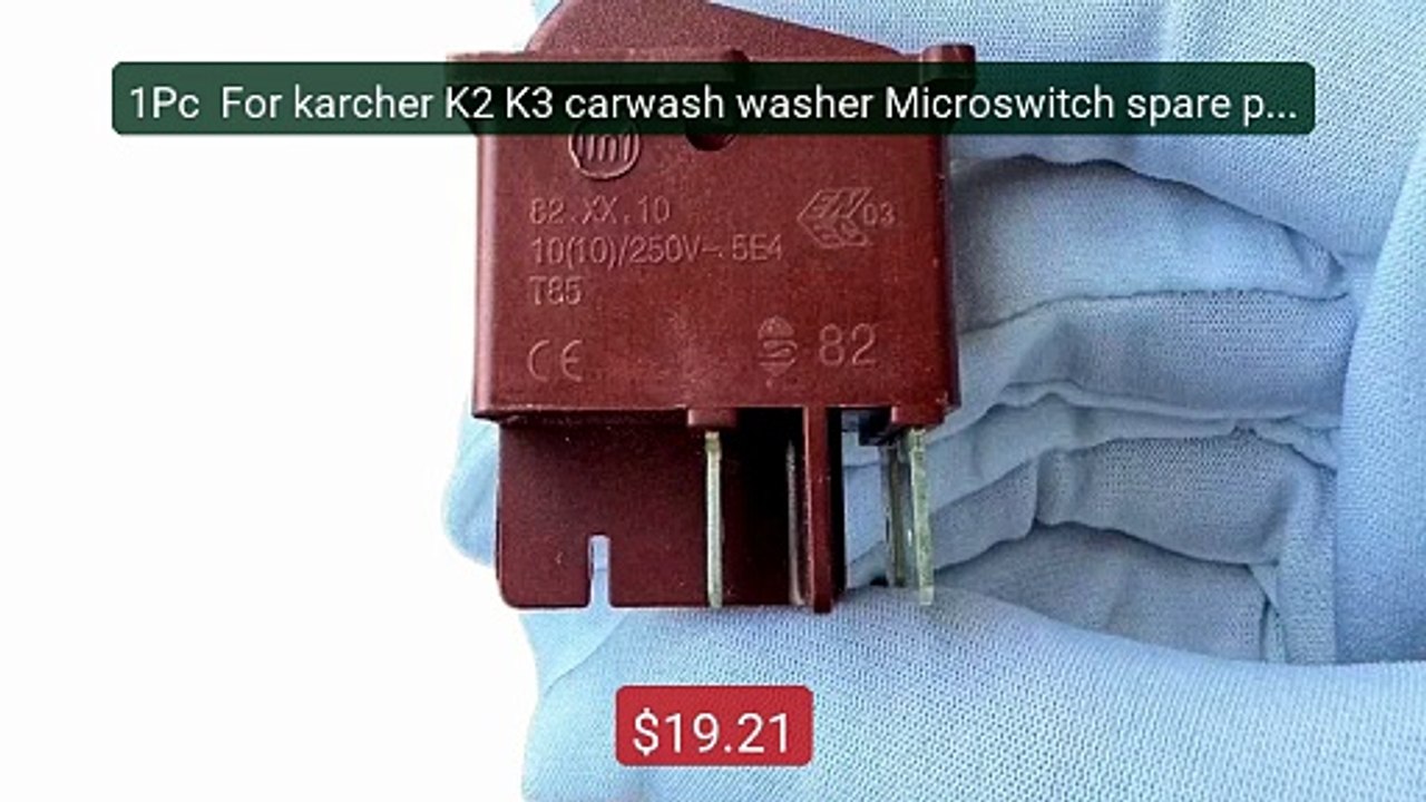1Pc  For karcher K2 K3 carwash washer Microswitch spare parts -- Best Buy 2026 | Great Quality!