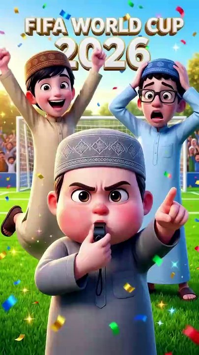 The Cutest Muslim Kids Football  2026 Lesson ⚽🌙 | Islamic Family Animation