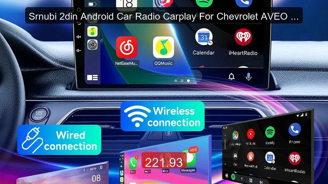 Srnubi 2din Android Car Radio Carplay For Chevrolet AVEO 2006 ... Hot Deal 2026 | Limited Offer!