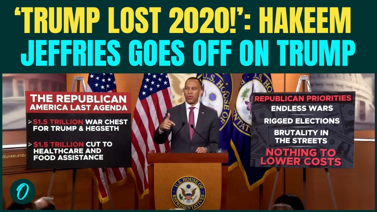 ‘Trump Is Running a Crime Family!’ Hakeem Jeffries Drops BOMBSHELL Accusation Against Trump