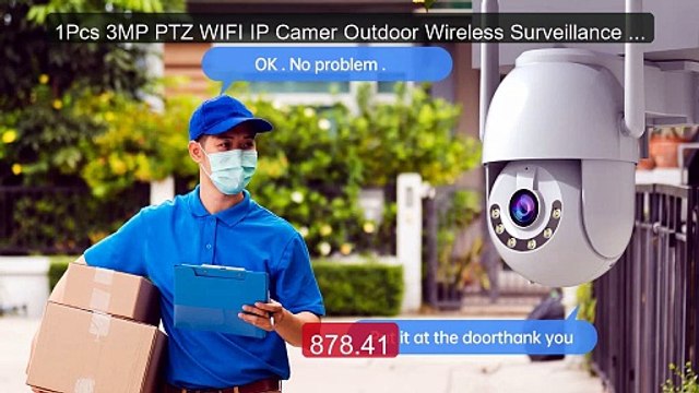 1Pcs 3MP PTZ WIFI IP Camer Outdoor Wireless Surveillance Ca... Top Pick 2026 | Unbeatable Price!