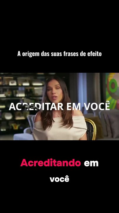 A origem das suas frases de efeito