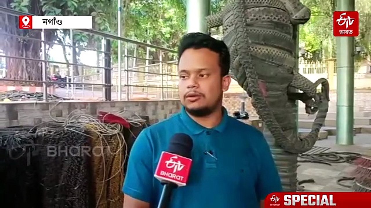 পেলনীয়া জাবৰো যেতিয়া সৃষ্টিৰ উৎস হয় ! ওড়িশাৰ শিল্পীৰ পৰশত প্ৰাণ পাইছে অসমৰ সম্পদে