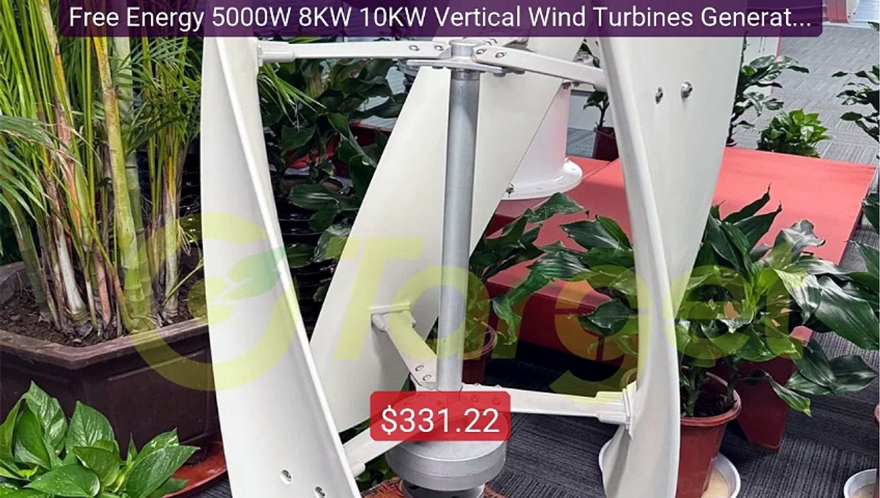 Free Energy 5000W 8KW 10KW Vertical Wind Turbines Generator 12... -- Best Buy 2026 | Great Quality!