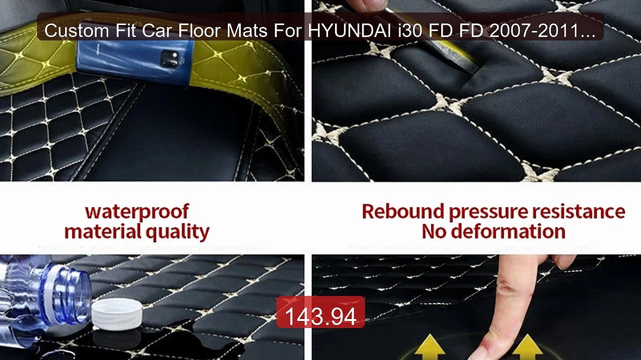 Custom Fit Car Floor Mats For HYUNDAI i30 FD FD 2007-2011 5 s... -- Amazing Value 2026 | Must Have!