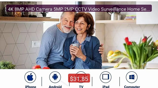 4K 8MP AHD Camera 5MP 2MP CCTV Video Surveillance Home Secu... Top Pick 2026 | Unbeatable Price!