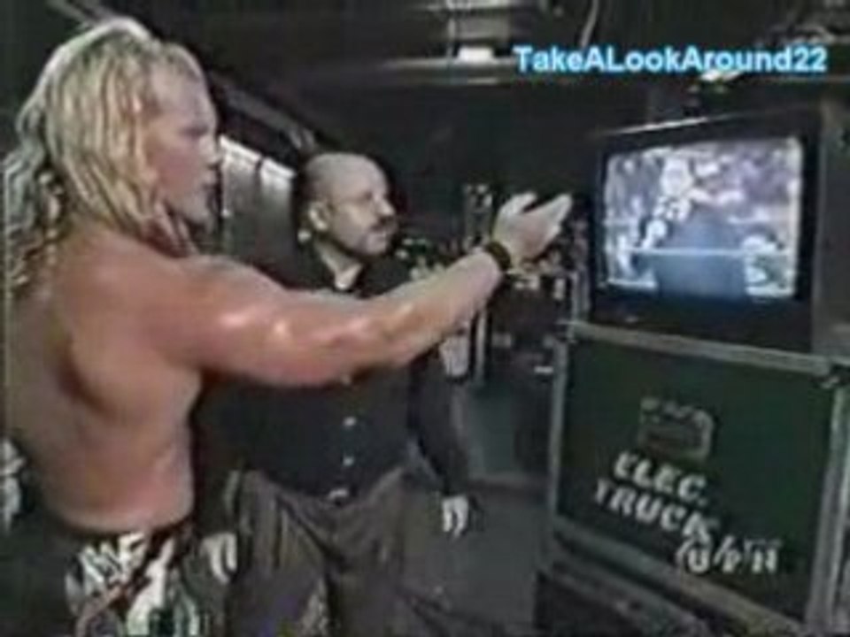Chris Jericho Fires Up Howard Finkel 26/8/99