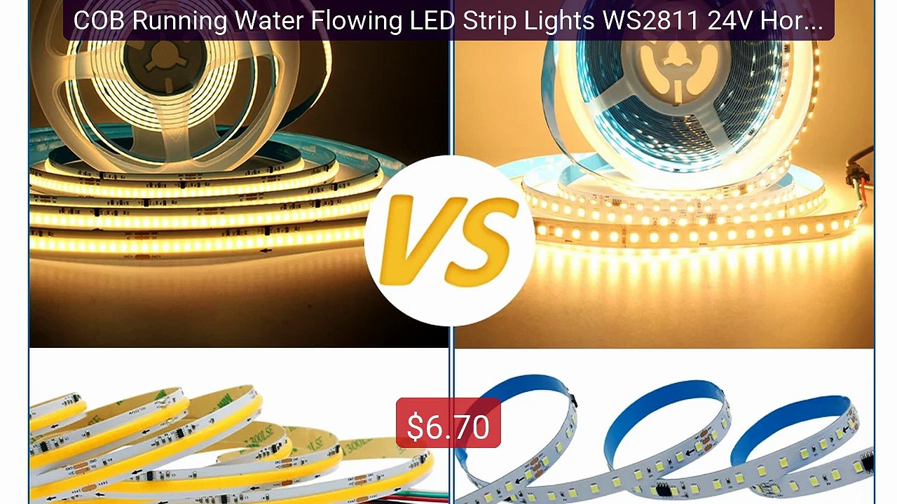 COB Running Water Flowing LED Strip Lights WS2811 24V Horse Race S... -- Best Deal 2026 | Shop Now!