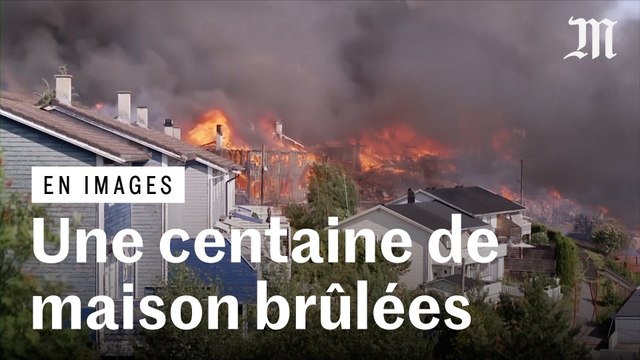 C'est l'un des plus grands incendies d'habitations de Norvège