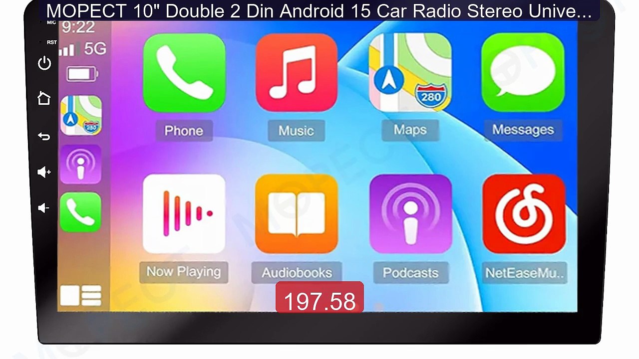 MOPECT 10" Double 2 Din Android 15 Car Radio Stereo Universal ... -- Hot Deal 2026 | Limited Offer!