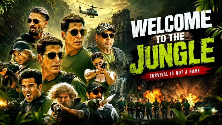 Welcome to the Jungle 2026 Hindi Movie - Full Movie on DramaRama