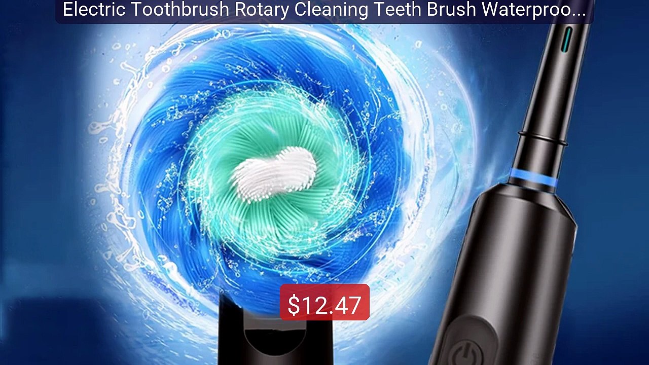 Electric Toothbrush Rotary Cleaning Teeth Brush...