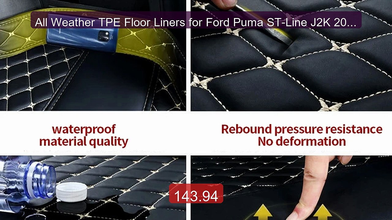 All Weather TPE Floor Liners for Ford Puma ST-Line J2K 2019–2025 5... -- Best Deal 2026 | Shop Now!