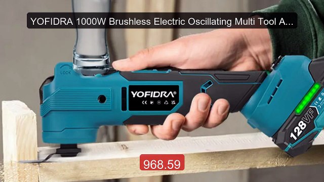 YOFIDRA 1000W Brushless Electric Oscillating Multi Tool AI Spe... Hot Deal 2026 | Limited Offer!