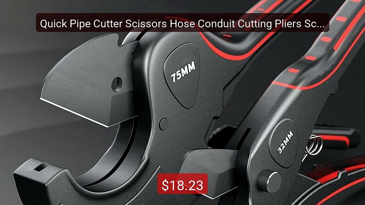 Quick Pipe Cutter Scissors Hose Conduit Cutting Pliers Scisso... -- Amazing Value 2026 | Must Have!