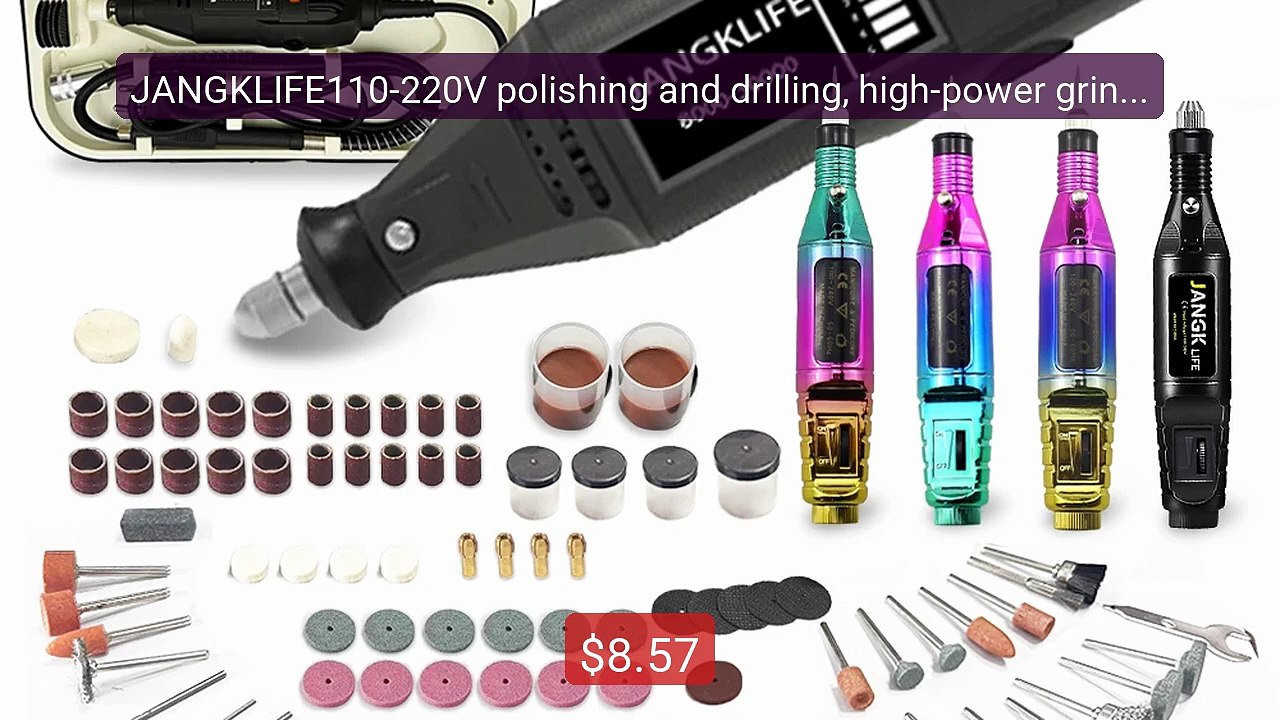 JANGKLIFE110-220V polishing and drilling, high-power grinder a... -- Best Buy 2026 | Great Quality!