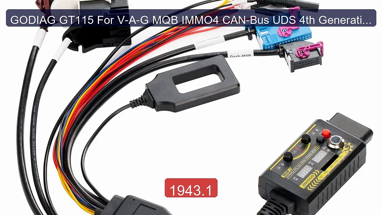 GODIAG GT115 For V-A-G MQB IMMO4 CAN-Bus UDS 4th Generation IM... -- Best Buy 2026 | Great Quality!