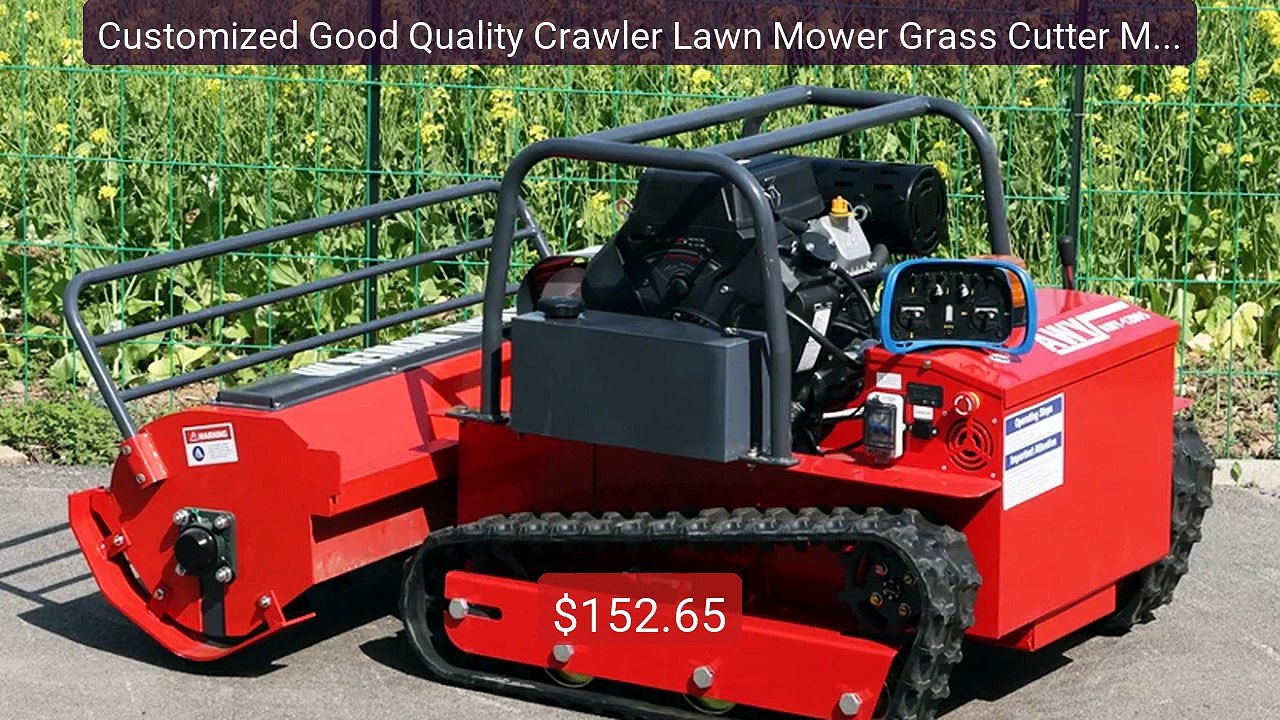 Customized Good Quality Crawler Lawn Mower Grass Cutter Mulche... -- Hot Deal 2026 | Limited Offer!