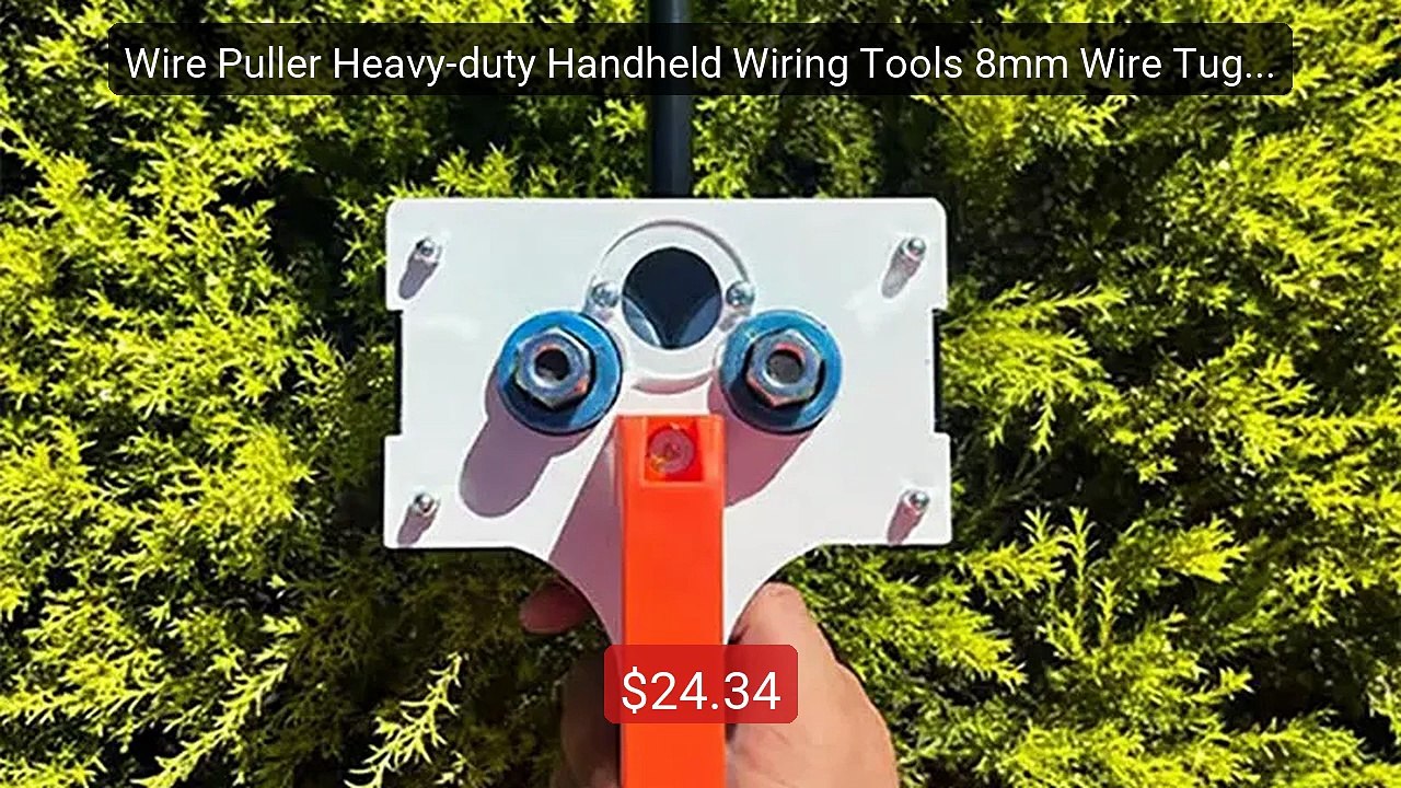 Wire Puller Heavy-duty Handheld Wiring Tools 8mm Wire Tugger F... -- Hot Deal 2026 | Limited Offer!
