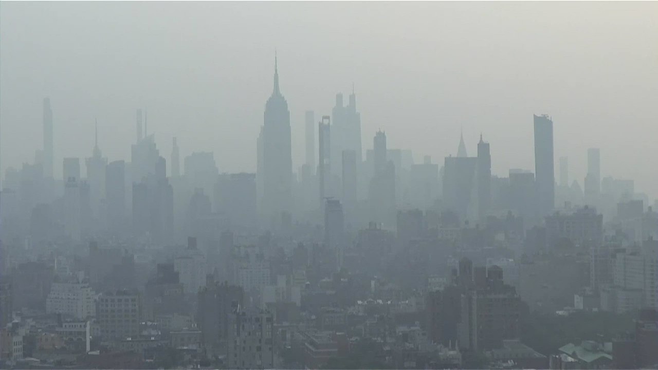 Canada wildfire smoke sends New York, Washington atop global pollution ranking