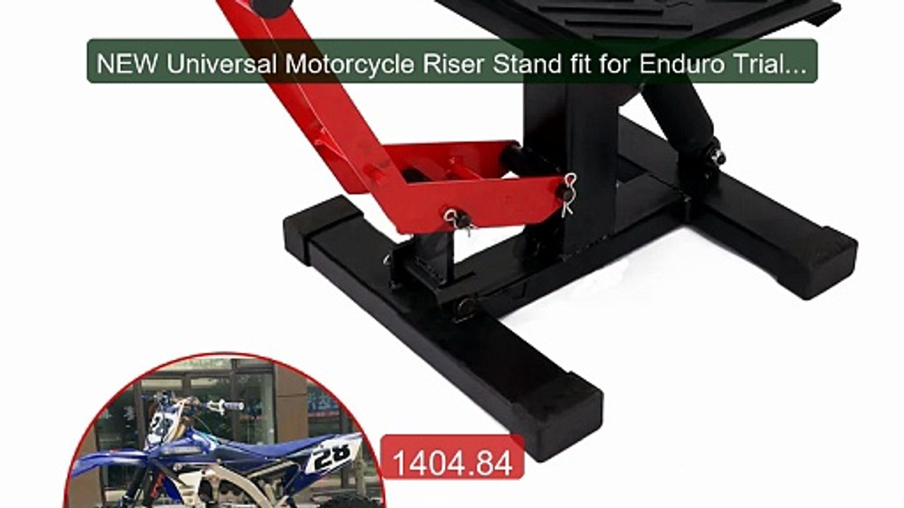 NEW Universal Motorcycle Riser Stand fit for Enduro Trial Mot... -- Amazing Value 2026 | Must Have!