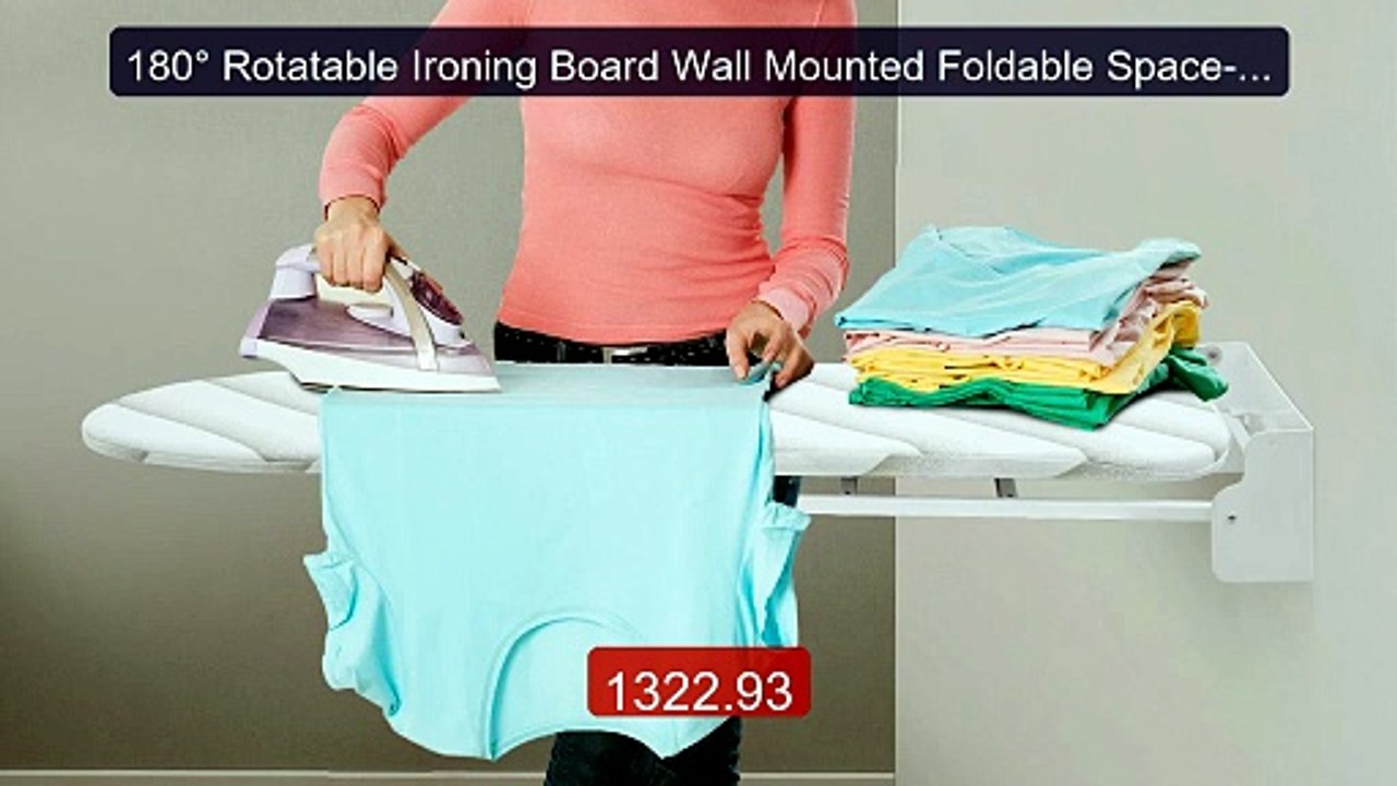 180° Rotatable Ironing Board Wall Mounted Foldable Space-Savin... -- Best Buy 2026 | Great Quality!