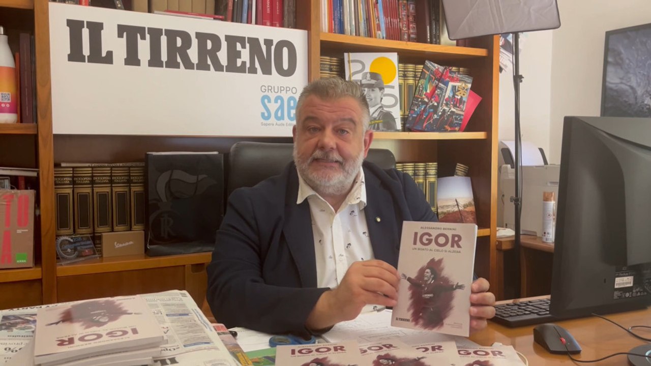Il nostro libro su Igor Protti, il direttore Cristiano Marcacci: "Un bellissimo lavoro, che diamo ai lettori in omaggio"