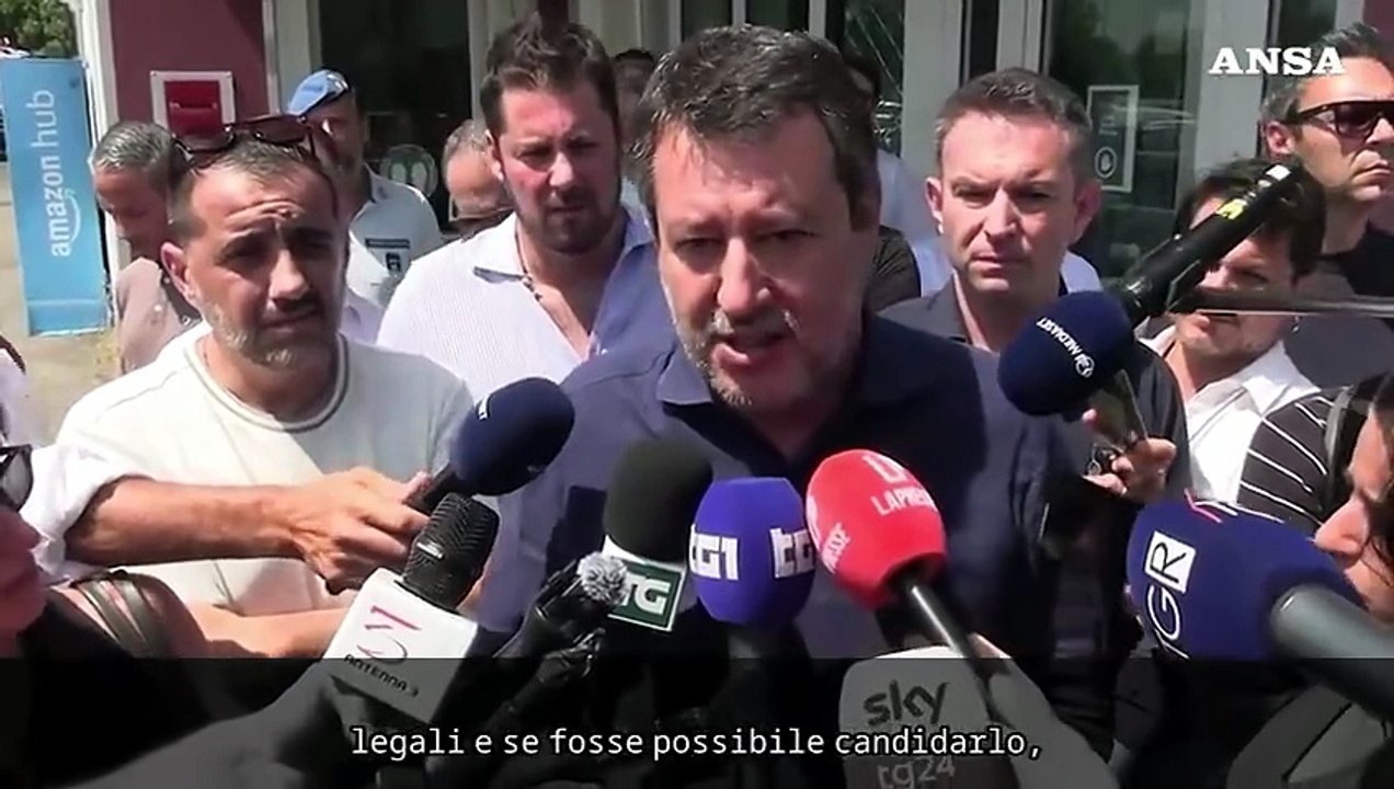 Caso Roggero, Salvini: "Sarei orgoglioso di poterlo candidare"