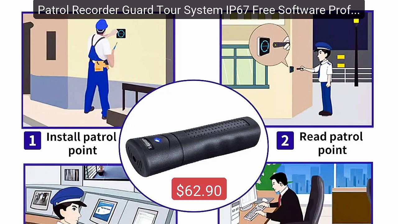 Patrol Recorder Guard Tour System IP67 Free Software Professio... -- Best Buy 2026 | Great Quality!