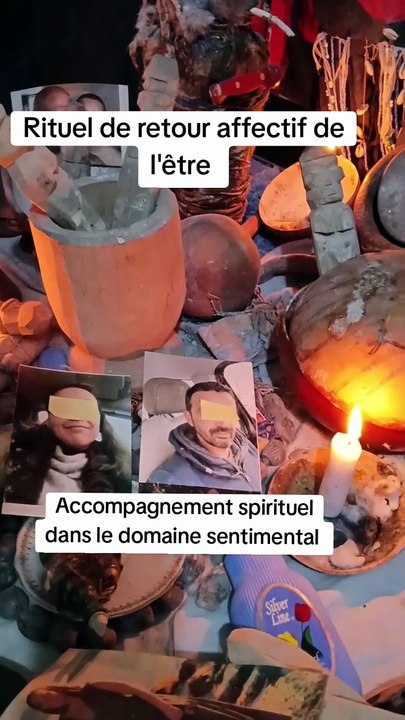 Rituel de retour d'affection de l'être aimé