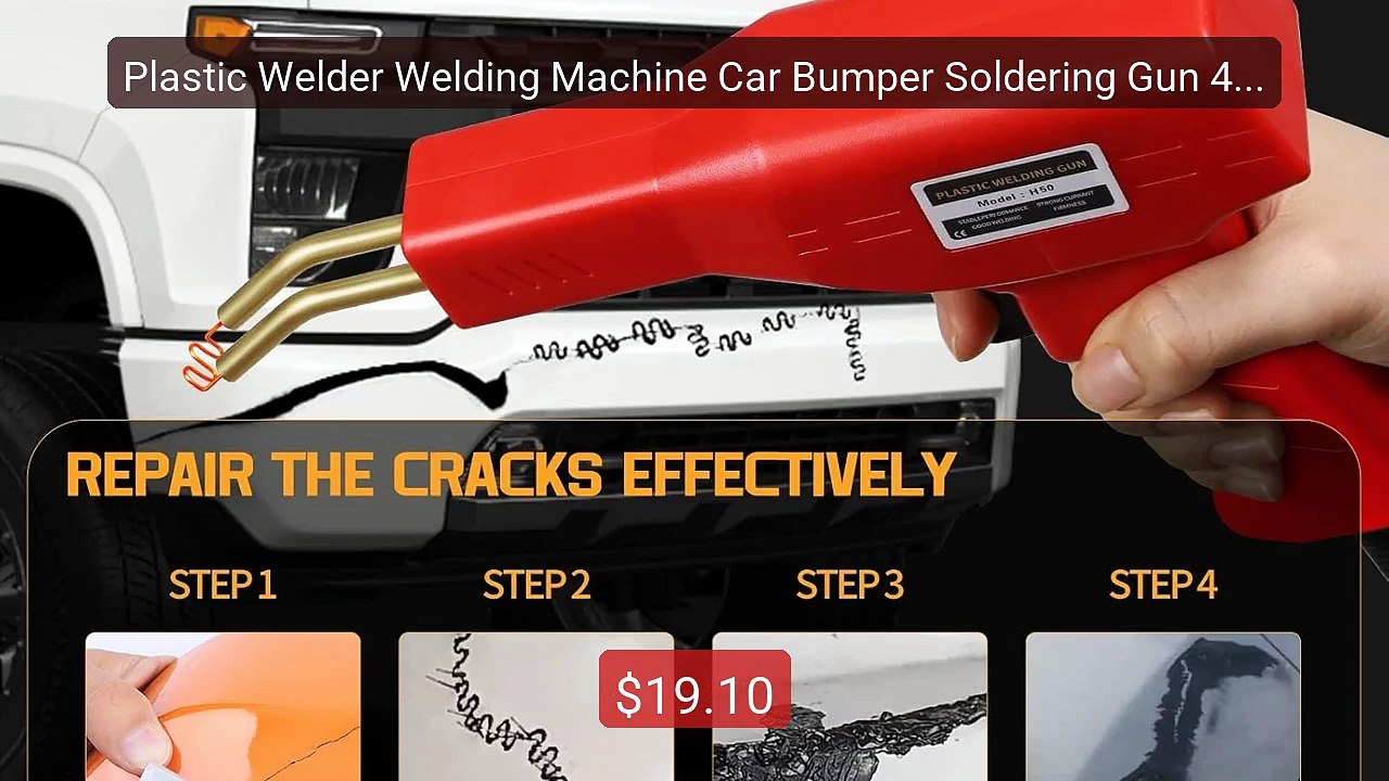 Plastic Welder Welding Machine Car Bumper Soldering Gun 4 Type... -- Hot Deal 2026 | Limited Offer!