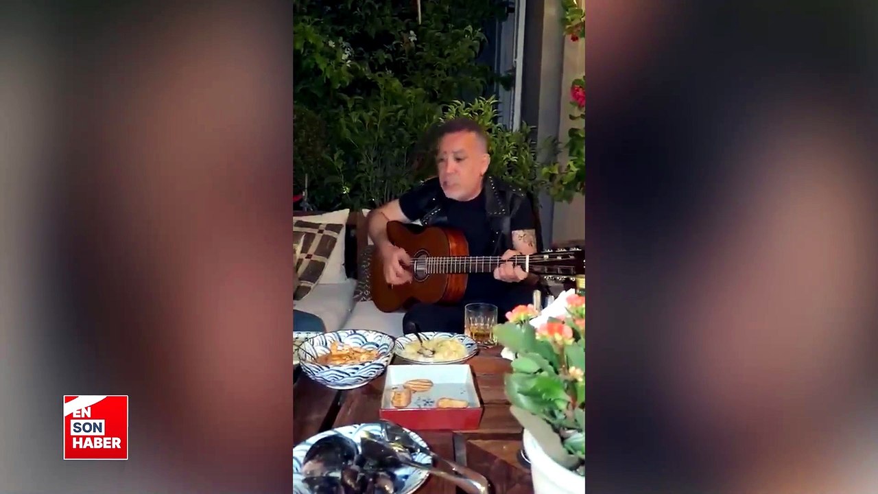 Haluk Levent'in Hüseyin Başaran'a mini konser verdiği görüntüler ortaya çıktı