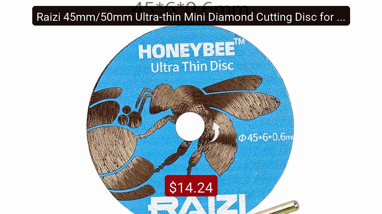 Raizi 45mm/50mm Ultra-thin Mini Diamond Cutting Disc for Ti... -- Top Pick 2026 | Unbeatable Price!
