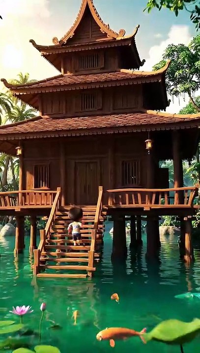 The Lake Girl — Emotional 3D Animated Love Story (Sad Song) 🌊💔