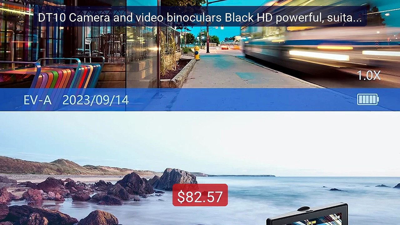 DT10 Camera and video binoculars Black HD powerful, suitabl... -- Top Pick 2026 | Unbeatable Price!