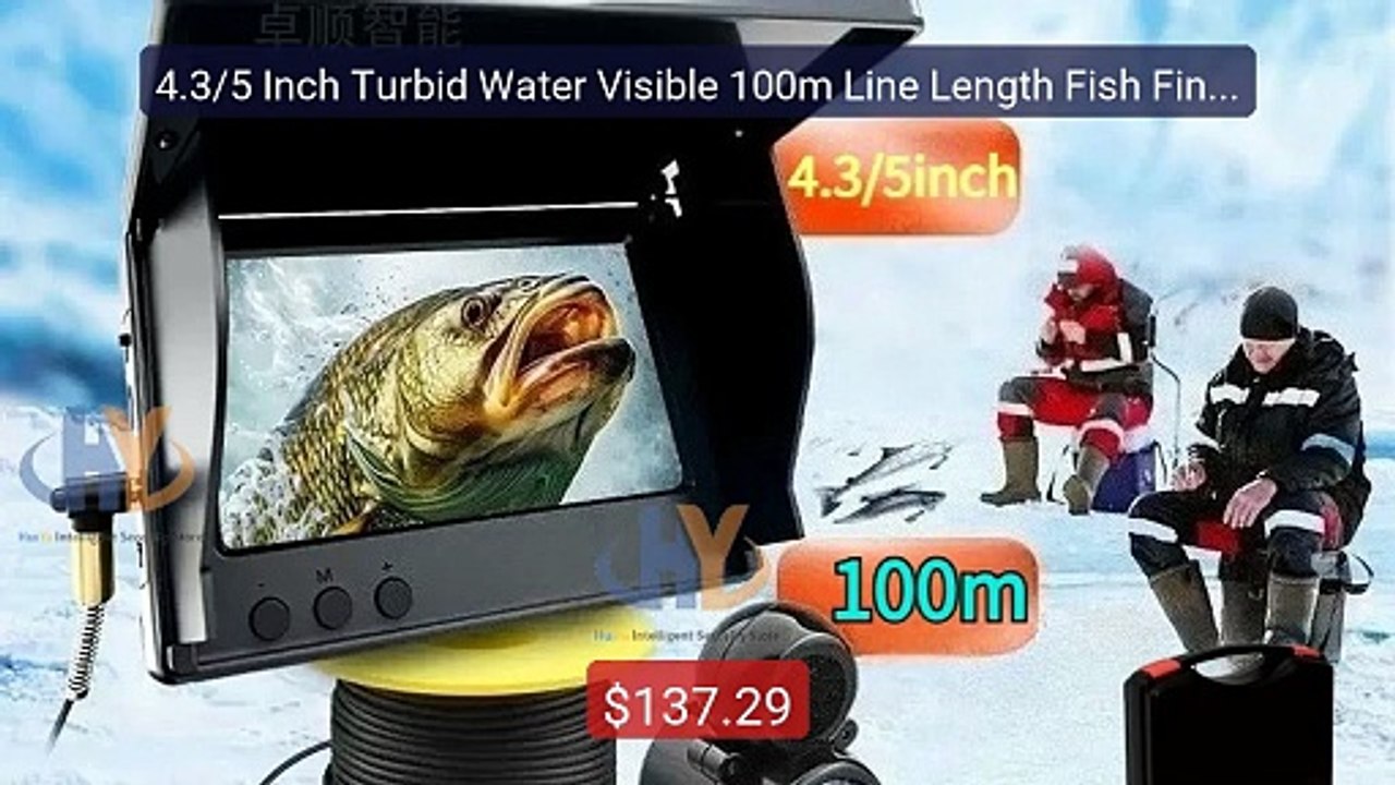 4.3/5 Inch Turbid Water Visible 100m Line Length Fish Finder Night ... -- Top Rated 2026 | Buy Now!