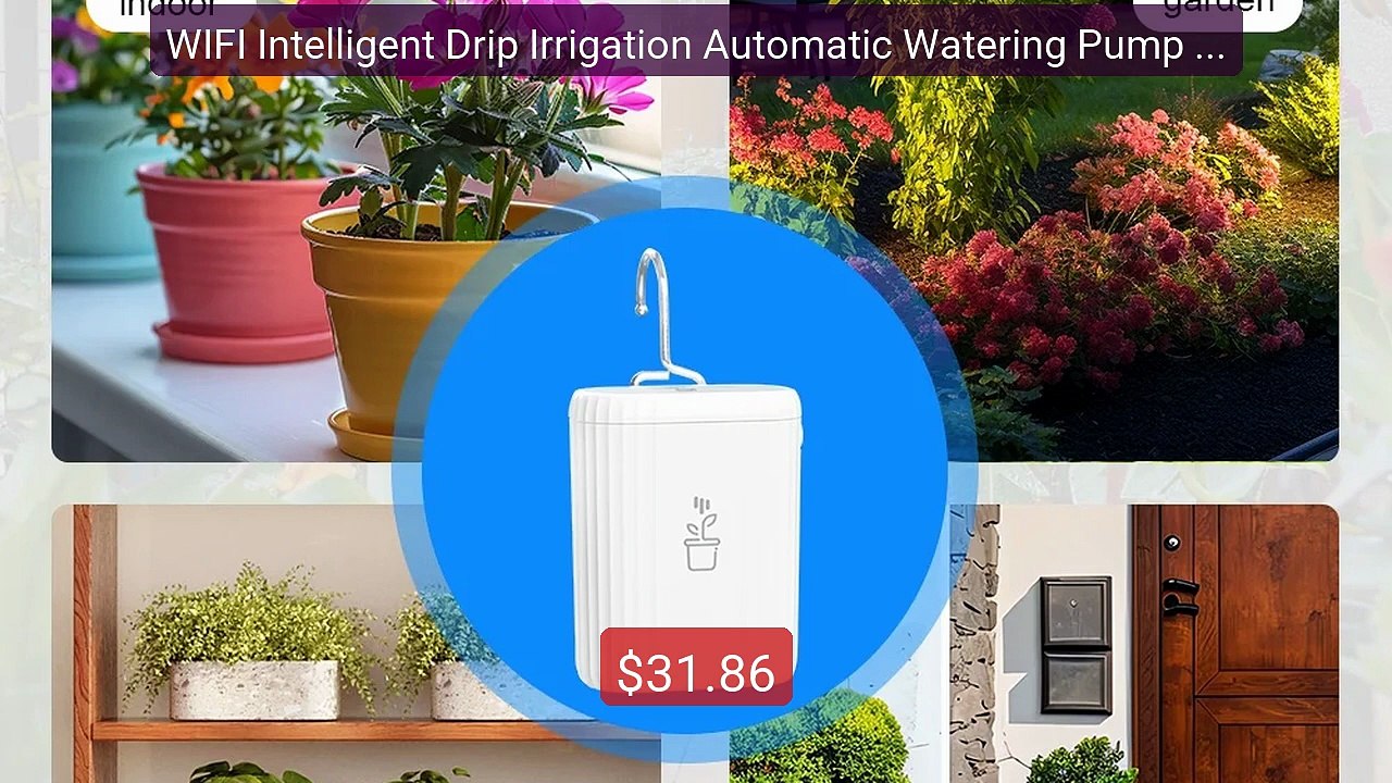 WIFI Intelligent Drip Irrigation Automatic Watering Pump System Kit... -- Top Rated 2026 | Buy Now!
