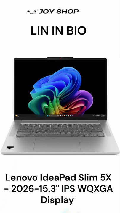 Lenovo IdeaPad Slim 5x: Next-Gen Snapdragon Laptop! 💻🚀 #LenovoSlim5x #SnapdragonX #TechNews #shorts