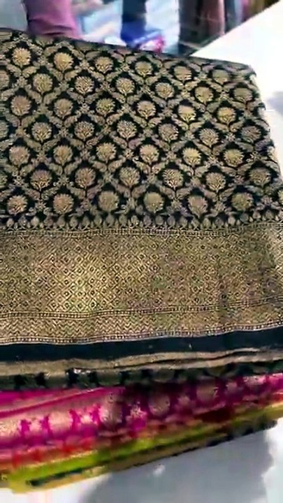 Pure Mysore Crape silk Sarees 120 gsm in India at best price