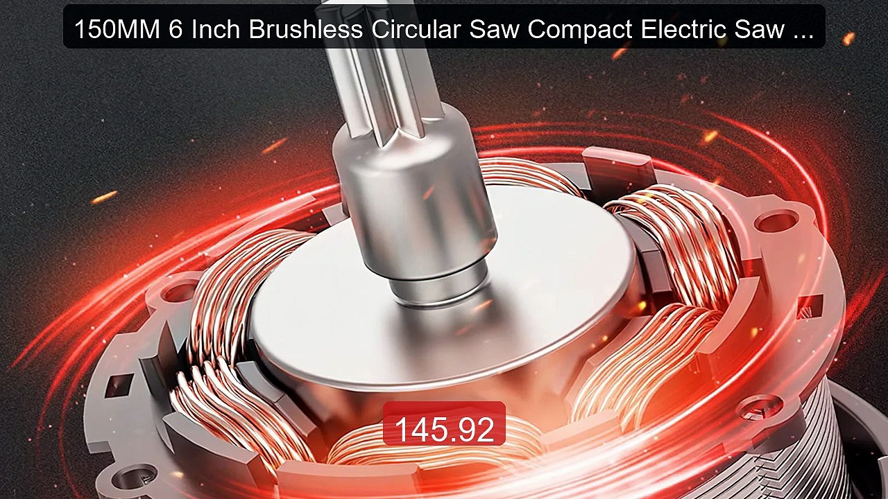 150MM 6 Inch Brushless Circular Saw Compact Electric Saw Wood Metal... -- Top Rated 2026 | Buy Now!