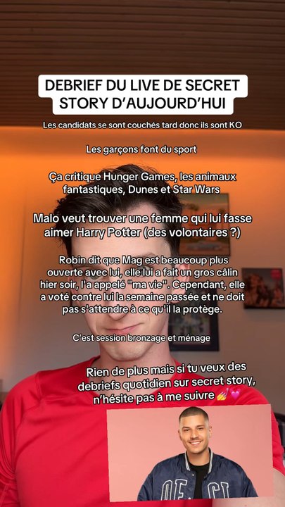 DEBRIEF DU LIVE DE SECRET STORY 👁️