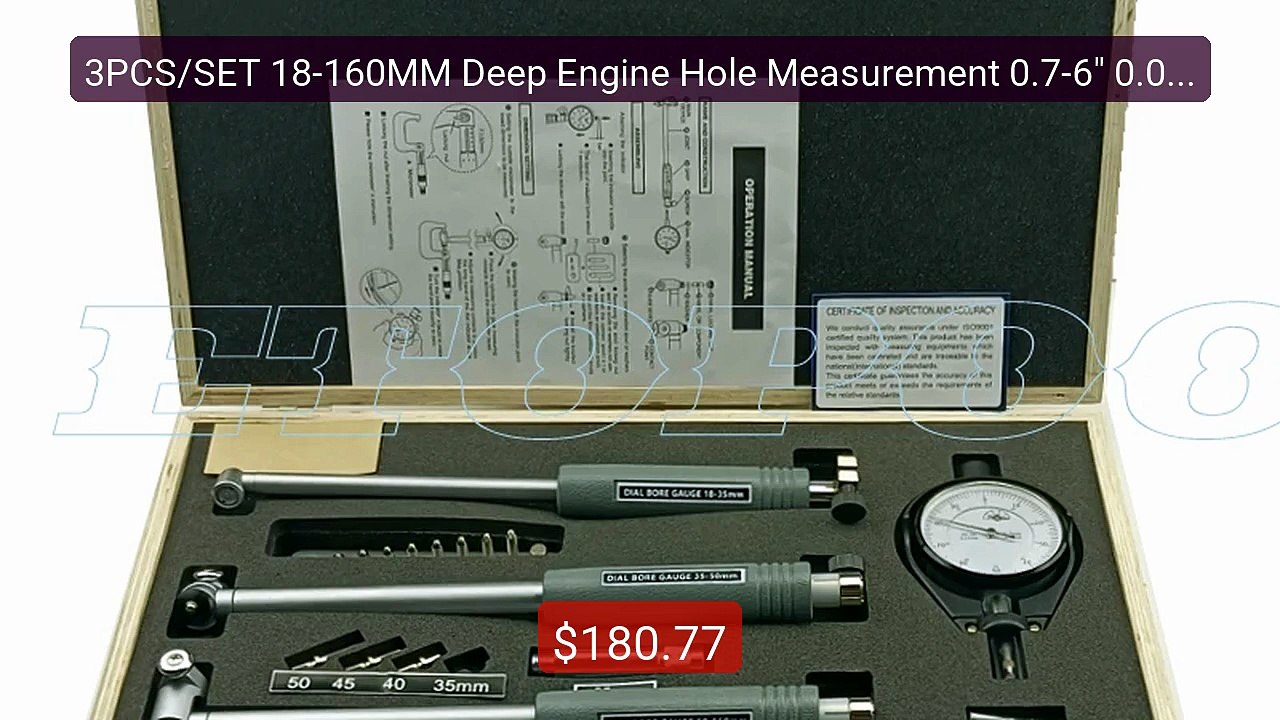3PCS/SET 18-160MM Deep Engine Hole Measurement 0.7-6" 0.0005"... -- Amazing Value 2026 | Must Have!