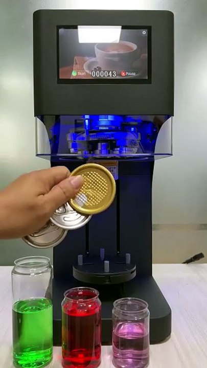 Smart Automatic PET Can Sealing Machine 🥤⚡