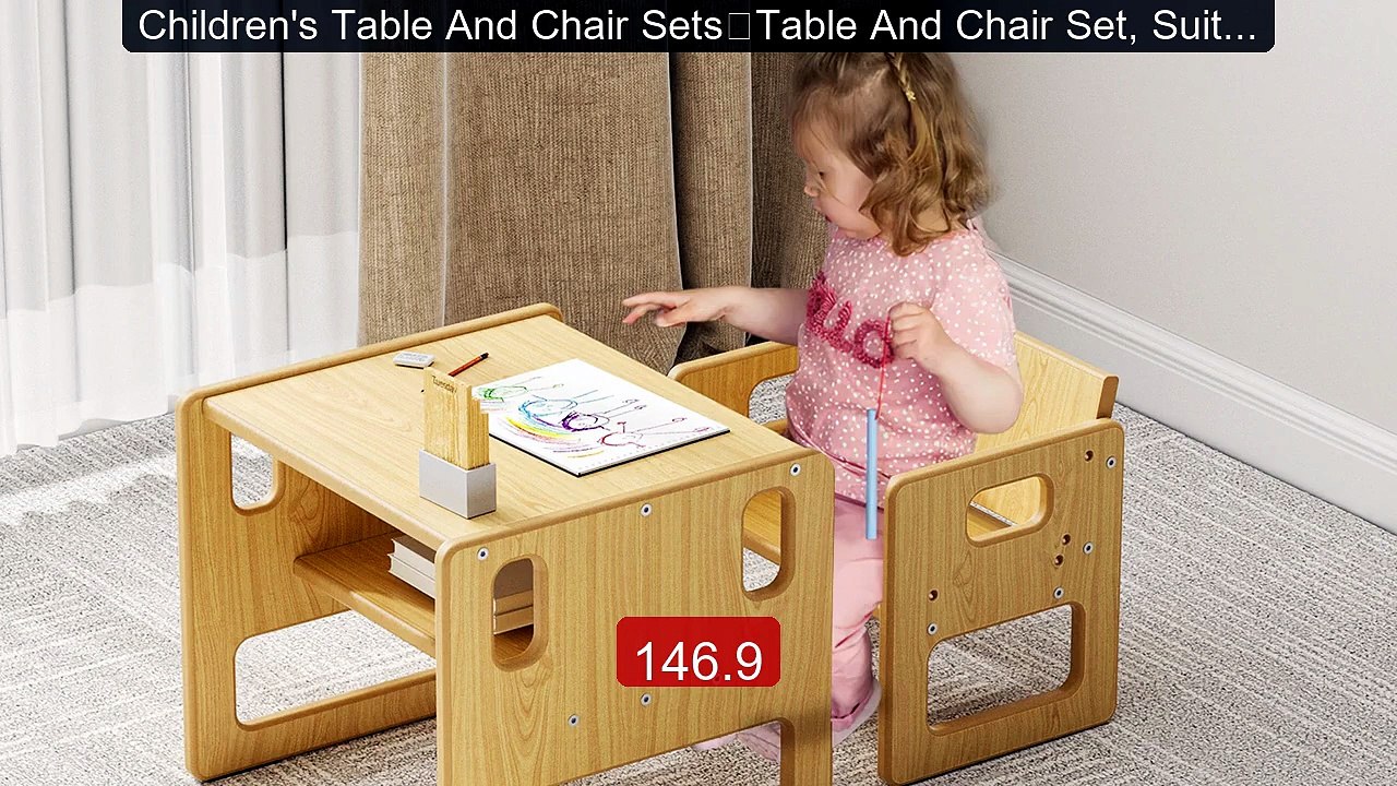 Children's Table And Chair Sets，Table And Chair Set, Suitable... -- Amazing Value 2026 | Must Have!