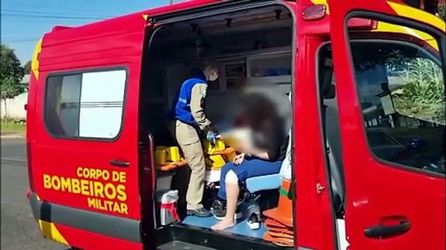 Motociclista salta quebra-molas sem sinalização em via recapada e fica ferida