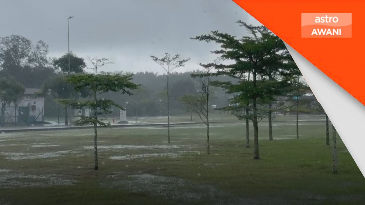 Amaran ribut petir, hujan lebat di sembilan negeri hingga 1 pagi