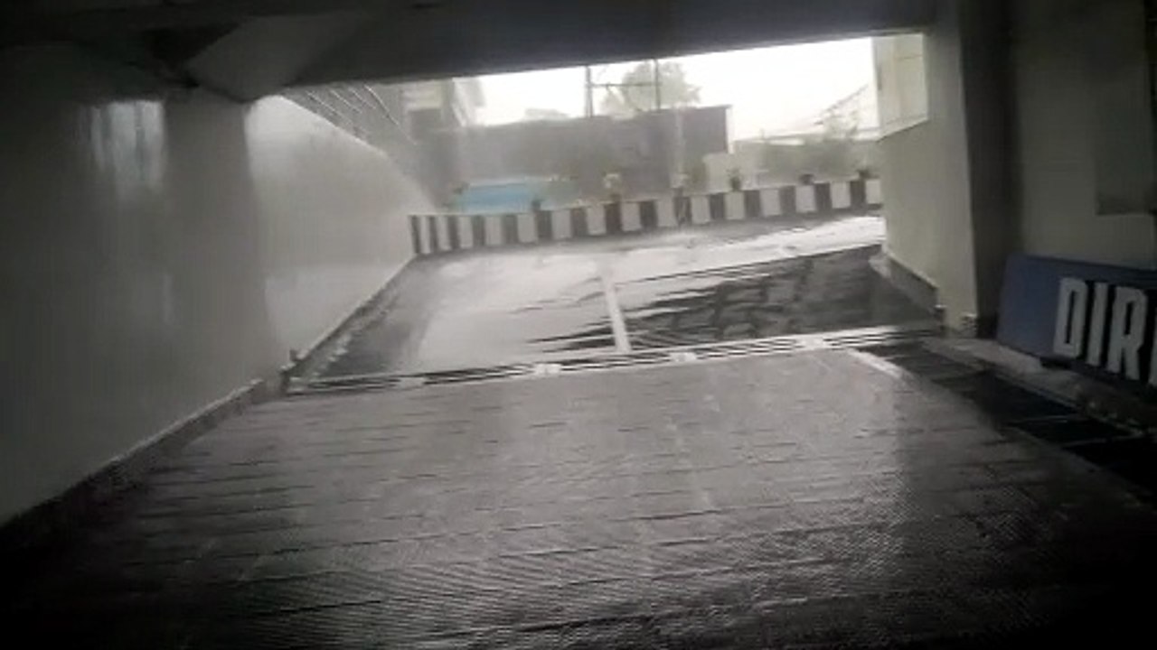 Waiting at the Basement Entrance as the Rain Falls | Peaceful Rainy Moment | Agartala, Tripura