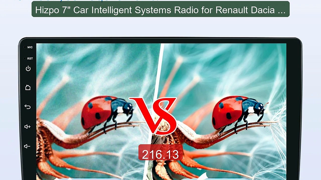 Hizpo 7" Car Intelligent Systems Radio for Renault Dacia Duste... -- Hot Deal 2026 | Limited Offer!